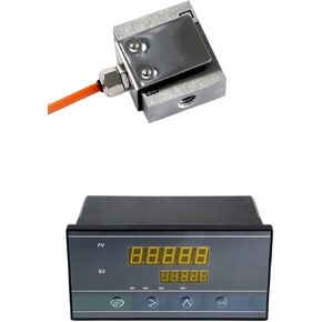 مستشعر خلية تحميل صغير من النوع S مع مؤشر مستشعر وزن مستشعر الضغط 5 كجم 10 كجم 20 كجم 30 كجم 50 كجم (10 كجم ومؤشر) in Kuwait