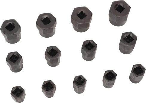 Professional Stud Nut Remover Set 13pcs Molybdenum Steel Screw Extractor Kit with Storage Box for Manual Ratchets Impact Wrenches in Saudi Arabia