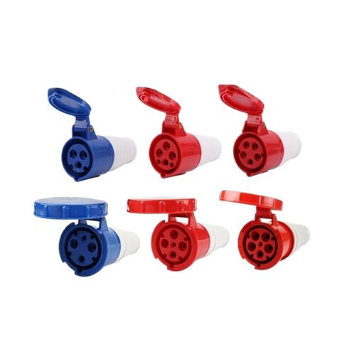 1 قطعة مقبس الطيران الصناعي 16/32A3/4/5 الأساسية ثلاث مراحل أربع أسلاك 380 فولت موصل الصناعية (2144 الأساسية 16A جوفاء) in Kuwait