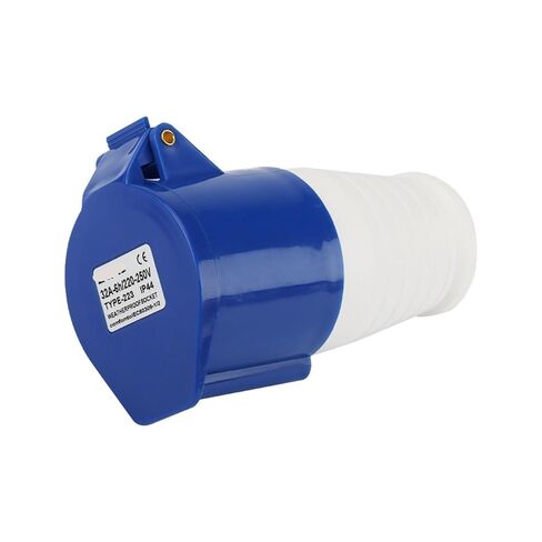 ZQ-223 موصل صناعي 3 ثقوب 32A3X32A مقرنة مقاومة للماء IP44 32A مقبس (3 كور 32A -223 صلب) in Kuwait