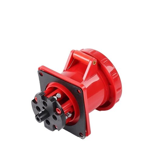 ZQ-334 مقبس الطيران 4 ثقوب 63A4X63A مقاوم للماء IP67 المقبس الصناعي مقبس مخفي in Kuwait