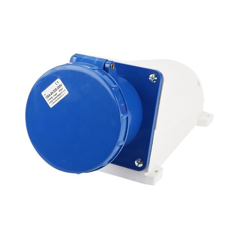الصناعية المكشوفة ثلاث مراحل أربع أسلاك المقبس 3 حفرة 125A الطيران مقاوم للماء IP44 ZQ-143 in Kuwait