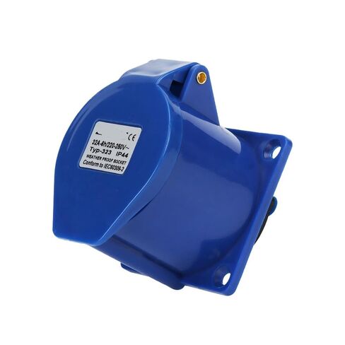 ZQ-323 مقبس الطيران 3 ثقوب 3X32A مقاوم للماء IP44 مقبس صناعي مباشر مخفي 32a (3 كور 32A مجوف) in Kuwait