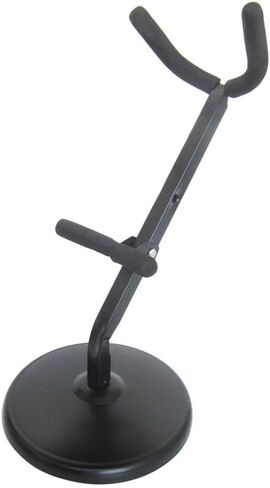 حامل ألتو ساكسفون قابل للطي حامل ساكس حديدي حامل عرض ساكس محمول مع دعم إسفنجي مناسب للاستخدام المكتبي وإكسسوارات الموسيقى in Kuwait