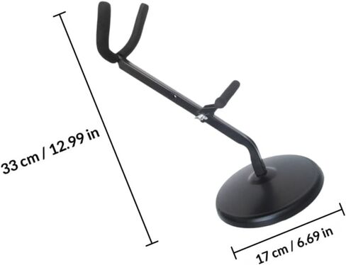 حامل ألتو ساكسفون قابل للطي حامل ساكس حديدي حامل عرض ساكس محمول مع دعم إسفنجي مناسب للاستخدام المكتبي وإكسسوارات الموسيقى in Kuwait