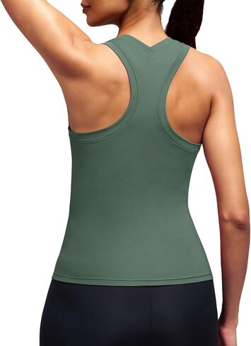 Alaroo Workout Tank Tops for Women Racerback Athletic Gym Clothes Womens Yoga Tight Fit Sleeveless Shirts Activewear in Saudi Arabia