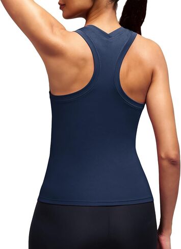 Alaroo Workout Tank Tops for Women Racerback Athletic Gym Clothes Womens Yoga Tight Fit Sleeveless Shirts Activewear in Saudi Arabia