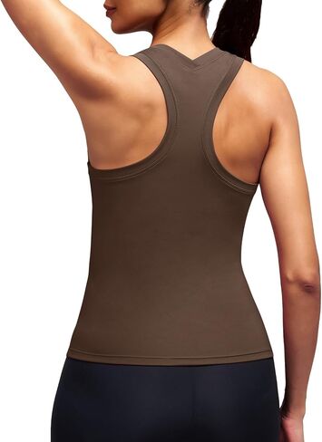 Alaroo Workout Tank Tops for Women Racerback Athletic Gym Clothes Womens Yoga Tight Fit Sleeveless Shirts Activewear in Saudi Arabia