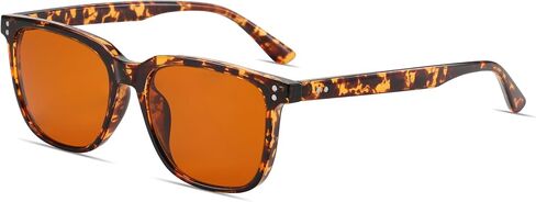 ZUVGEES الفلورسنت الداخلي-41 الفلورسنت الوردي والخارجي-60 بني ملون للصداع النصفي، نظارات حساسية للضوء in Kuwait