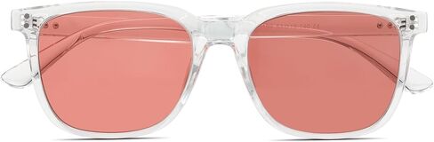 ZUVGEES الفلورسنت الداخلي-41 الفلورسنت الوردي والخارجي-60 بني ملون للصداع النصفي، نظارات حساسية للضوء in Kuwait