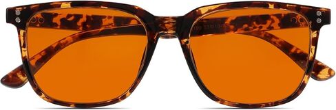 ZUVGEES الفلورسنت الداخلي-41 الفلورسنت الوردي والخارجي-60 بني ملون للصداع النصفي، نظارات حساسية للضوء in Kuwait