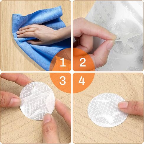 104 قطعة من الملصقات العاكسة، شريط أمان عالي الوضوح لخوذة الدراجة، الدراجة، الدراجة النارية، عربة الأطفال، الكراسي المتحركة، ملصقات مقاومة للماء للرؤية الليلية، منشورية صغيرة، لونين (أصفر ورمادي) in Kuwait