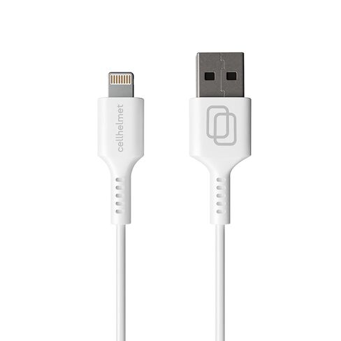cellhelmet Lightning to Type-A Charge/Sync Cable - 3ft Round | As Seen on Shark Tank | in Retail Package in Saudi Arabia