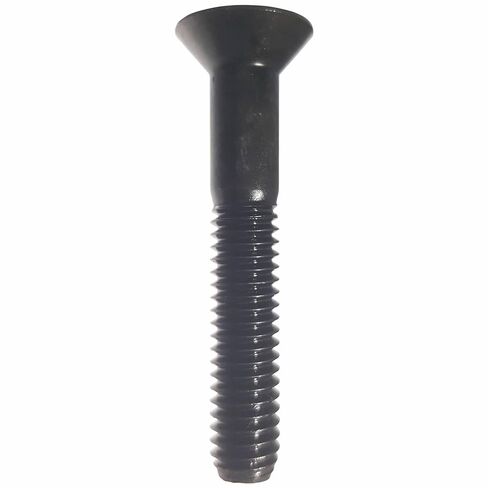 براغي بغطاء مقبس برأس مسطح 1/4-28 × 1-3/4 بوصة، محرك مقبس ألين، سبائك فولاذية، خيط جزئي، أكسيد أسود، خيط الآلة، الكمية 25 in Saudi Arabia