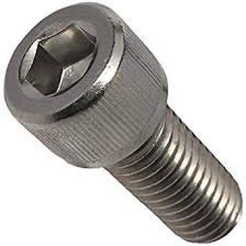 1/4"-20 x 9/16" Socket Head Cap Screw, Allen Socket Drive, 18-8 Stainless Steel, Full Thread, Quantity 25 - by Fastener Depot, LLC in Saudi Arabia
