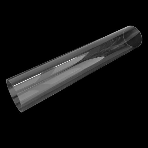 Clear Acrylic Rigid Tube 2.8 Inch ID x 3 Inch OD x 15.5 Inch Length PVC Round Tubing Plastic Pipe for Water Cooling System DIY Storage Lamps Accessories in Saudi Arabia