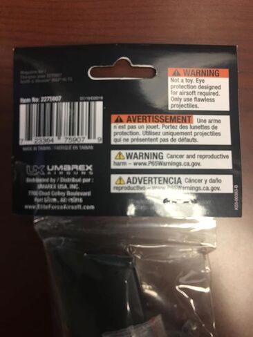 سميث اند ويسون M&P 40 6 ملم BB مسدس Airsoft Gun مجلة، سعة 15 طلقة (2275907) in Kuwait