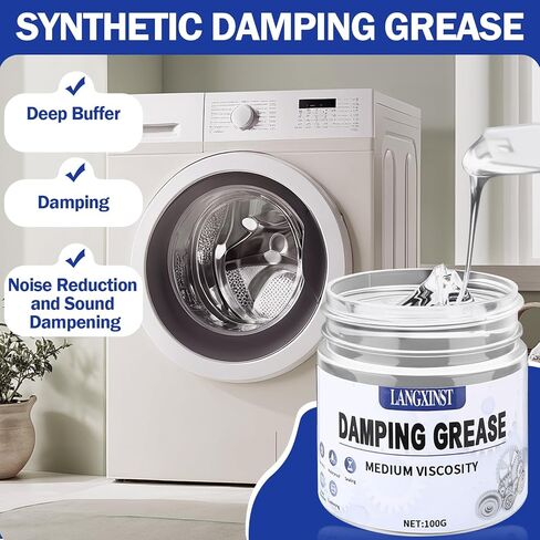 Synthetic Damping Grease, Medium Viscosity Damping Grease for Washing Machine Suspension Rods Toilet Shock absorbers Optical Instruments Cushioning and Shock absorbers for Other Mechanical Parts in Saudi Arabia