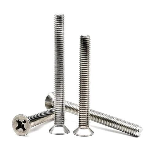 Screws,Stainless Steel Screws, Cross Countersunk Head Screw Bolt M2-M8 Stainless Steel, 10pcs(M8x45mm) in Kuwait