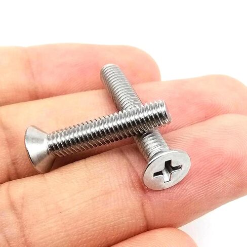 Screws,Stainless Steel Screws, M1-M8 Stainless Steel Cross Countersunk Head Screw Bolt in Kuwait