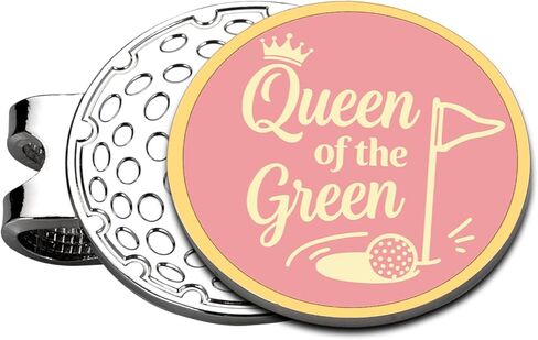 Golf Accessories for Women Girls - Pink Ball Marker Hat Clip Golf Gifts for Women Birthday Retirement, Golfs Easter Basket Stuffers, Unique Mothers Day Golfer Gifts for Mom Grandma Wife Sister Friends in Saudi Arabia