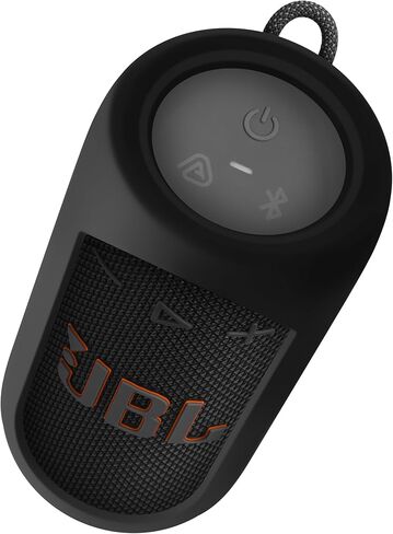 Geiomoo Silicone Carrying Case for JBL Grip, Protective Portable Scratch Shock Resistant Cover (Black) in Saudi Arabia