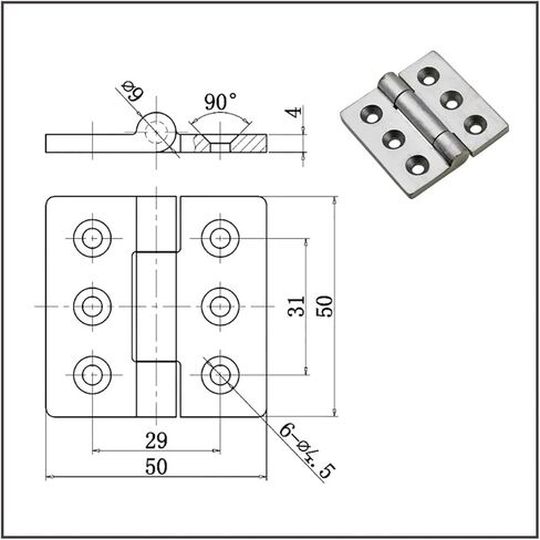 خزانة من الفولاذ المقاوم للصدأ مفصلة باب شديدة التحمل قطعة واحدة in Kuwait