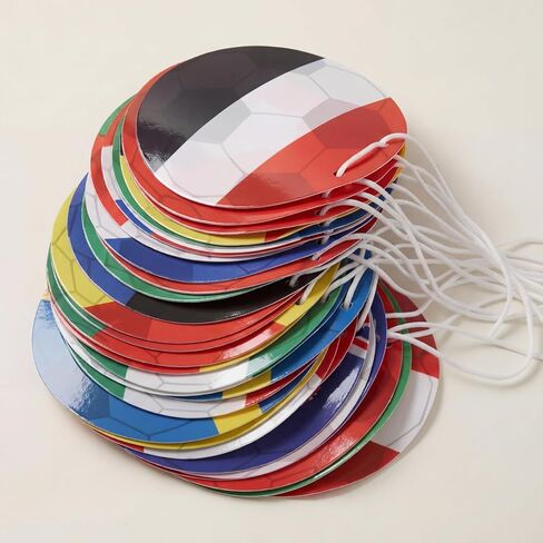 World Cup National Flag String 5Countries world Flags Banner for World Cup Decorations 2026 International Party Decor Outdoor Garden Bunting Classroom Home Soccer Party Supplies in Kuwait