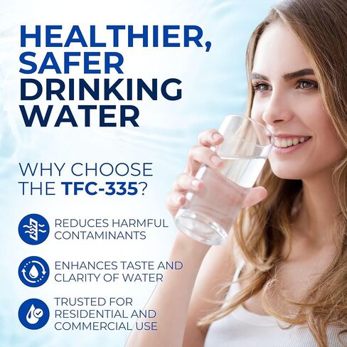 (TFC-335) مجموعة استبدال فلتر مياه التناضح العكسي - الرواسب، خرطوشة الكربون، غشاء مرشح GAC المضمن in Kuwait