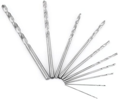 Pin Vise Hand Drill, Hand Twist Drill Micro Drill Bit Set Mini Hand Drill With 10 High Speed Steel Drill Bits for Art Making, Craft Working in Saudi Arabia