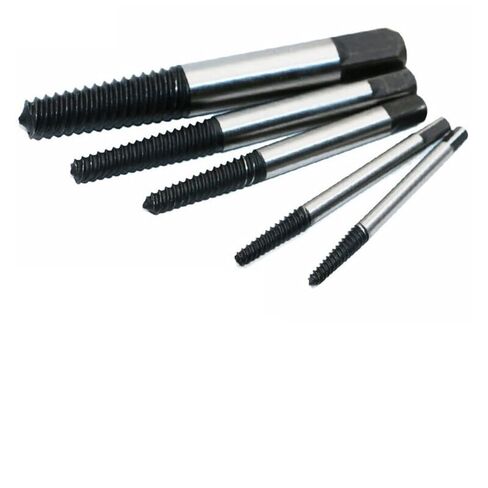 كسر المسمار مزيل النازع لقمة ثقب 5 قطعة الصلب دائم سهلة خارج مزيل مركز الحفر التالفة البراغي مزيل أداة ثقب in Kuwait