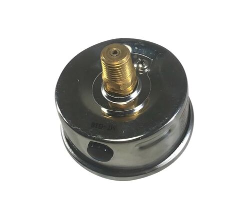1/4" NPT Back Mount Liquid Filled Pressure Gauge with 2.5" Dial - 0-160 PSI - for Commercial or Industrial Hydraulic & Pneumatic Systems - Compressor Pressure Gauge Replacement in Saudi Arabia