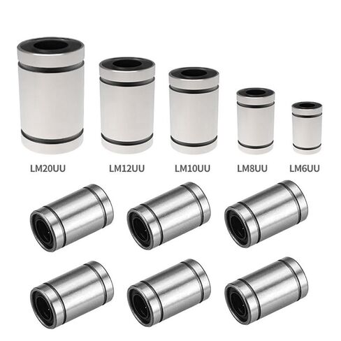 Linear Motion Bearings 8x15x24mm LM08UU Ball Bushing LM8UU 10Pcs in Kuwait