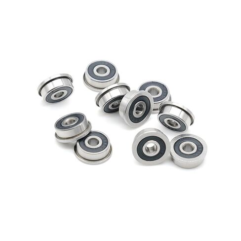 F623RS 3 * 10 * 4mm F623-2RS Flange Ball Bearings 10Pcs in Kuwait