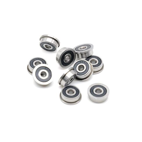 F623RS 3 * 10 * 4mm F623-2RS Flange Ball Bearings 10Pcs in Kuwait
