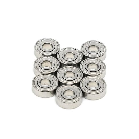 Stainless Steel Bearing S696ZZ 6x15x5mm Metal Sealed High Speed Mechanical Equipment Parts ABEC-7 10Pcs in Saudi Arabia