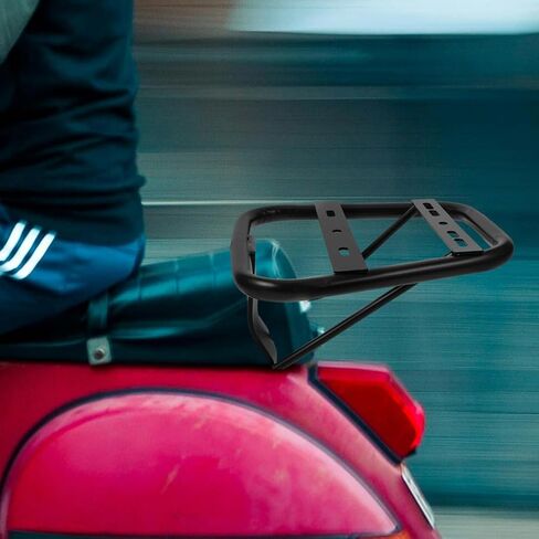 Mikikit Adjustable Back Rack for Electric Bicycle Heavy-Duty Ebike Rear Cargo Rack with Easy Installation Multifunctional Bike Tail for Secure Storage on Electric Bikes and Bicycles in Saudi Arabia