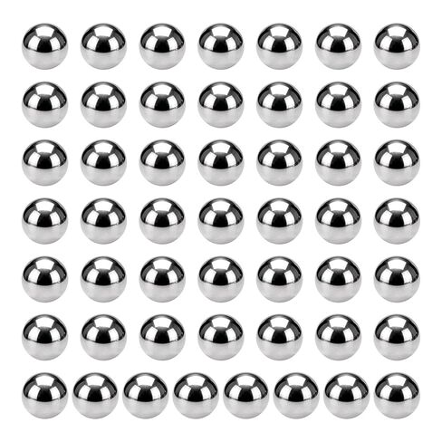 uxcell 10Pcs 17mm Bearing Balls, 316L Stainless Steel G200 Precision Balls for Bearings Bicycles Casters Automotive Part and DIY (Mirror Polished) in Saudi Arabia
