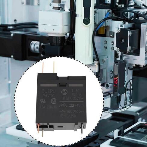 2Pcs DU1PU 24VDC 4-Pin Power Relay 16A for Home Appliances Control Panels Fan Charging in Kuwait