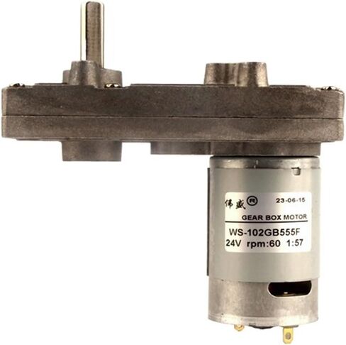 24V 12V 555 DC Geared Motors Amusement Machine Motors Type 7 Metal Gear Vending Machine Motors(90RPM_DC 24V) in Saudi Arabia