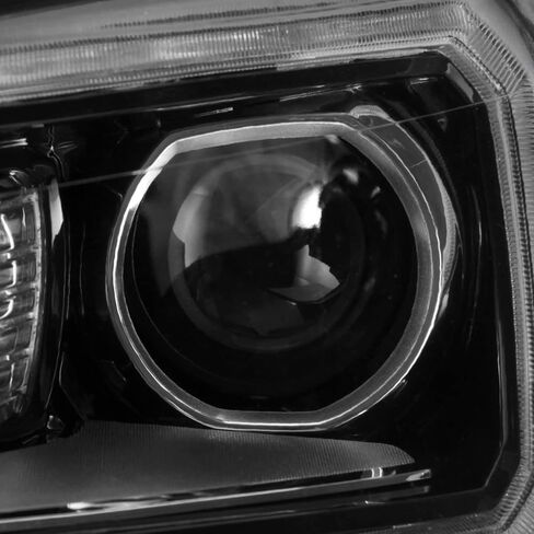 AKKON - Fits 2013-2016 GMC Acadia 2017 Limited [Halogen Model Only] Projector Black Headlight Driver Left Replacement w/ [LED Tube] Parking in Saudi Arabia