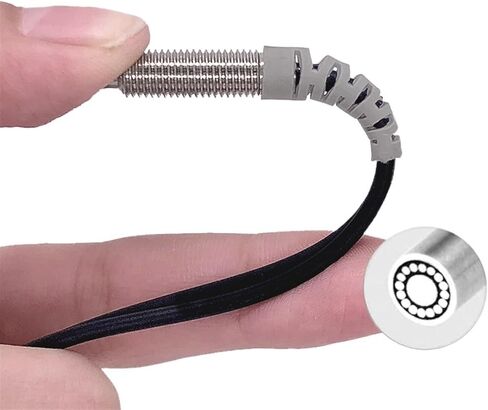 Accuracy M3 M4 M6 Diffuse Reflection Fiber Optic Sensor Coaxial Stainless Steel Thread Prob PRC-310 PRC-410 PRC-610(M3,2 Meter Length-NO Needle) in Saudi Arabia