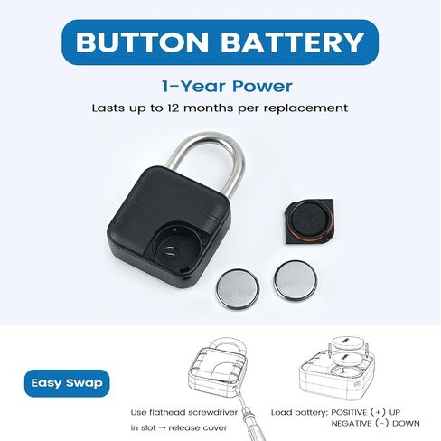 قفل ذكي مع التحكم في تطبيق Tuya، قفل بلوتوث برمز رقمي مكون من 6 أرقام للخزانة، قفل أمان عالي التحمل IP67 مقاوم للماء للبوابة الخارجية/السقيفة/السياج/الخزانة، أسود in Kuwait