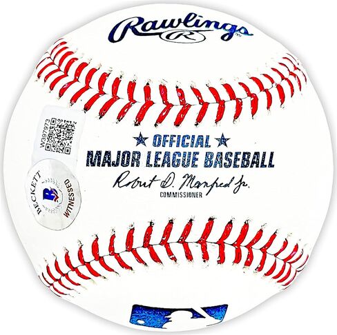 Scott Rolen Autographed Official M.L.B Baseball Phillies "97 NL ROY" Beckett BAS Witness Stock #215686 in Saudi Arabia