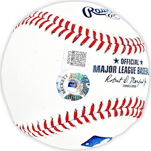 Scott Rolen Autographed Official M.L.B Baseball Phillies "97 NL ROY" Beckett BAS Witness Stock #215686 in Saudi Arabia