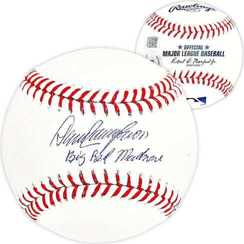 Dave Concepcion Autographed Official M.L.B Baseball Reds "Big Red Machine" Beckett BAS Witness Stock #215691 in Saudi Arabia
