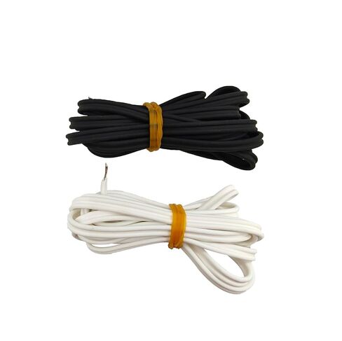 مجموعة من 2 مستشعرات مسبار درجة الحرارة باللونين الأبيض والأسود مناسبة لجهاز Dixell XR01CX XR02CX XR03CX XR06CX XR20CX XR30CX XR40CX XR60CX XR70CX وحدة التحكم في درجة الحرارة، نطاق درجة الحرارة: -40 درجة مئوية - 110 درجة مئوية in Saudi Arabia