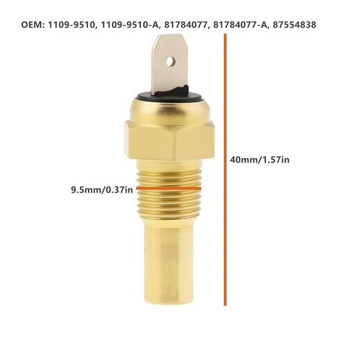 Tractor Water Temp Sender Switch 87554838 Compatible with Ford 2000 3000 4000 5000, 1109-9510-A in Saudi Arabia