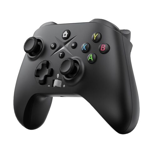 وحدة تحكم لاسلكية GMVOX لجهاز X-BOX ONE، تدعم مقبس سماعة الرأس مقاس 3.5 مم، وحدة تحكم الألعاب مع زرين خلفيين، وظائف إعادة رسم الخرائط/Turbo/الاهتزاز المزدوج، لسلسلة X-BOX X/S، X-BOX ONE، أسود in Saudi Arabia