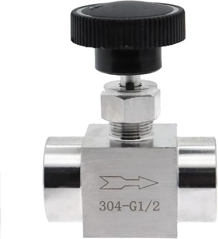 1 قطعة 1/8 "1/4" 3/8 "1/2" NPT خيط داخلي متساوي القطر SS304 صمام إيقاف التحكم في التدفق من الفولاذ المقاوم للصدأ (1/8 "، NPT) in Saudi Arabia